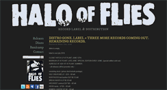 Desktop Screenshot of halooffliesrecords.com